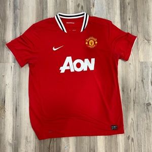 Manchester United Authentic Nike Jersey-Like new
